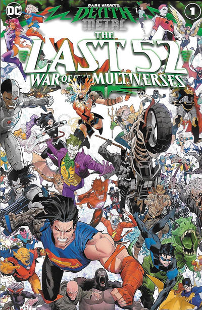 Dark Nights: Death Metal The Last 52: War of the Multiverses 2021 #1 Dan Mora Cover - back issue - $5.00