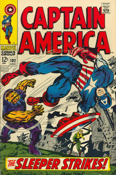 Captain America 1968 #102 - reader copy - $8.00
