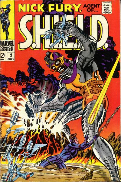 Nick Fury, Agent of SHIELD 1968 #2 - 7.0 - $25.00