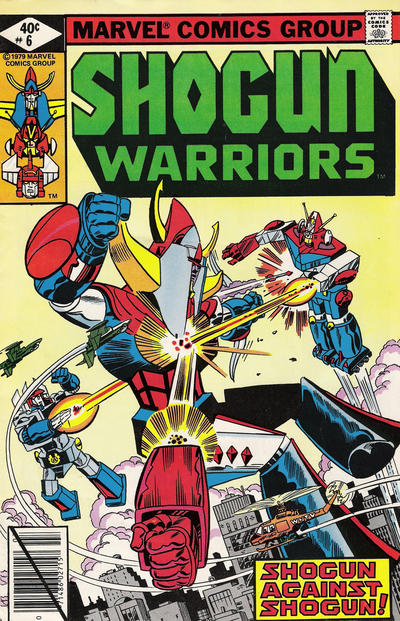 Shogun Warriors 1979 #6 Direct ed. - back issue - $5.00