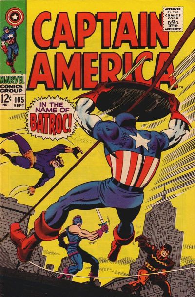 Captain America 1968 #105 - 6.5 - $16.00