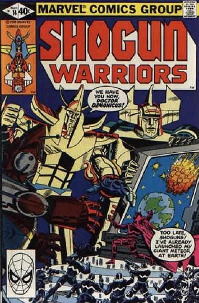 Shogun Warriors 1979 #14 Direct ed. - back issue - $5.00