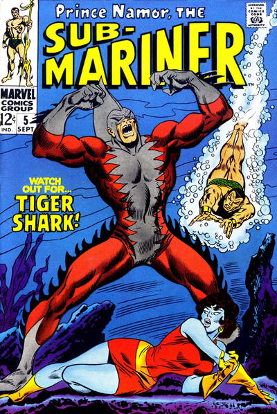 Sub-Mariner 1968 #5 - 4.5 - $30.00
