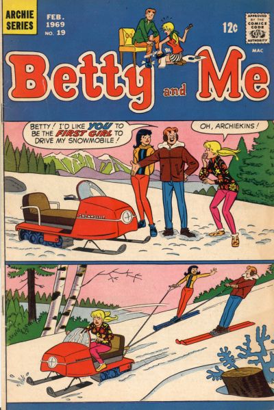 Betty and Me 1965 #19 - 8.5 - $13.00
