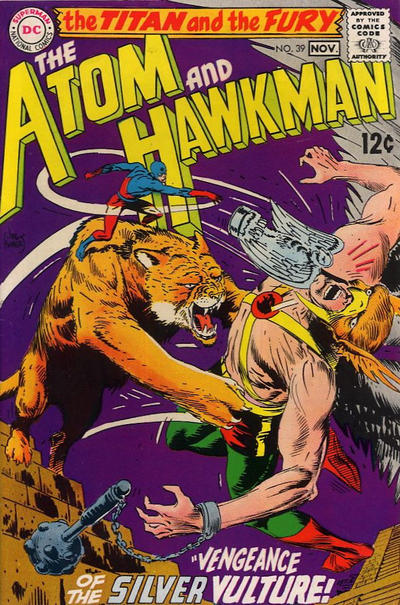 The Atom & Hawkman 1968 #39 - back issue - $6.00