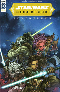Star Wars: The High Republic Adventures 2021 #4 Cover A - Harvey Tolibao - back issue - $4.00