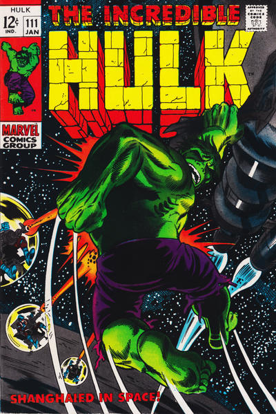 The Incredible Hulk 1968 #111 - 7.0 - $27.00