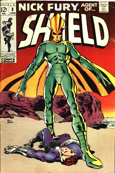 Nick Fury, Agent of SHIELD 1968 #8 - reader copy - $13.00