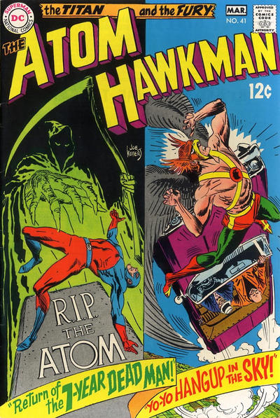 The Atom & Hawkman 1968 #41 - reader copy - $2.00