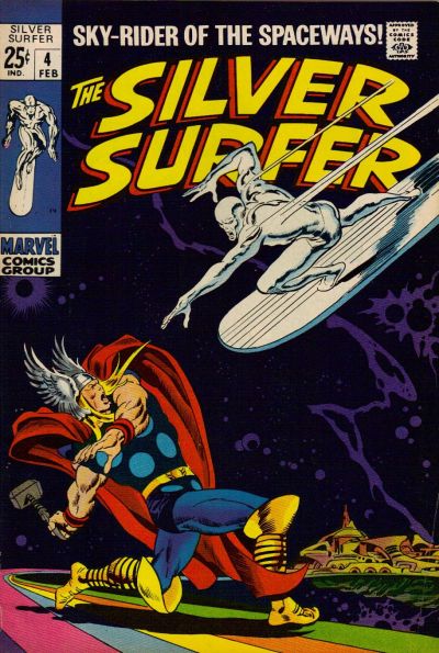 The Silver Surfer 1968 #4 - CGC 4.5 - $575.00
