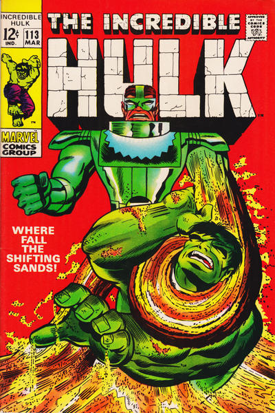The Incredible Hulk 1968 #113 - back issue - $14.00