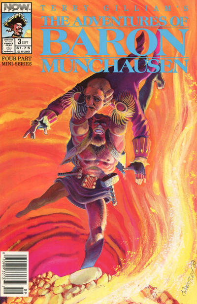 The Adventures of Baron Munchausen - The Four-Part Mini-Series 1989 #3 Newsstand ed. - back issue - $5.00