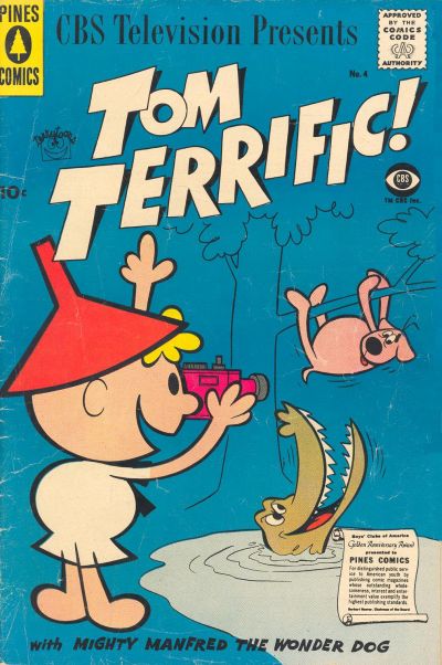 Tom Terrific 1957 #4 - reader copy - $4.00