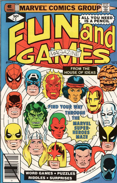 Fun and Games Magazine 1979 #1 Direct ed. - back issue - $6.00