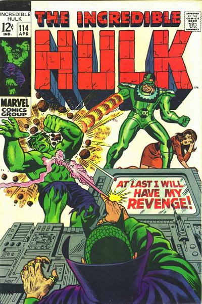 The Incredible Hulk 1968 #114 - back issue - $14.00