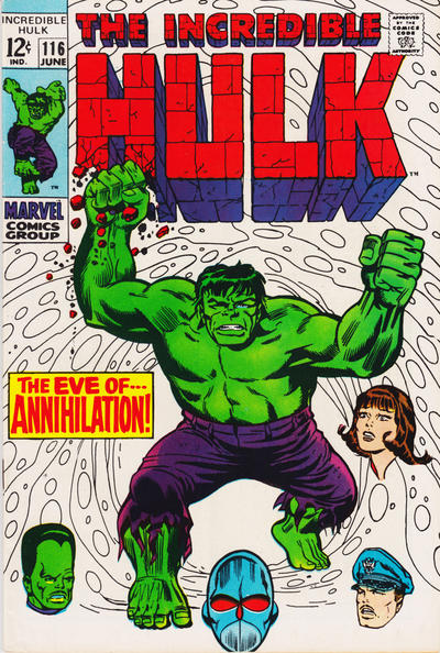 The Incredible Hulk 1968 #116 Signed by trimpe - reader copy - $5.00