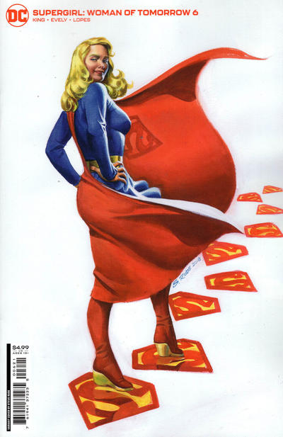 Supergirl: Woman of Tomorrow 2021 #6 Steve Rude Variant Cover - back issue - $12.00