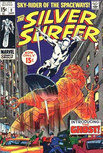 The Silver Surfer 1968 #8 - 5.5 - $38.00