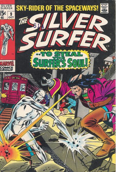 The Silver Surfer 1968 #9 - 8.0 - $60.00