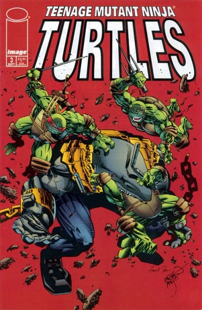 Teenage Mutant Ninja Turtles 1996 #3 - back issue - $7.00