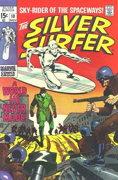 The Silver Surfer 1968 #10 - 7.5 - $20.00