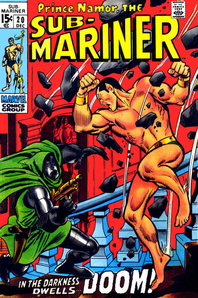 Sub-Mariner 1968 #20 - 7.0 - $19.00