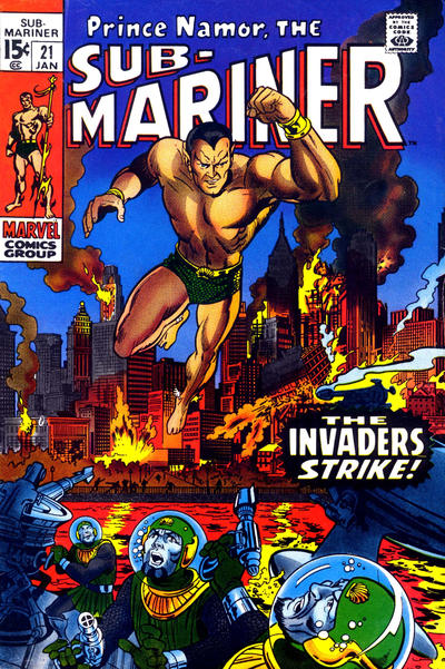 Sub-Mariner 1968 #21 - back issue - $15.00