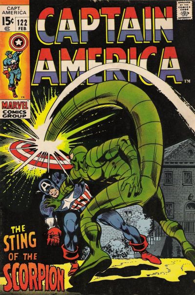 Captain America 1968 #122 - 7.5 - $19.00