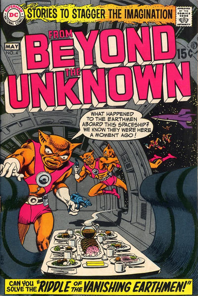 From beyond the Unknown 1969 #4 - back issue - $5.00