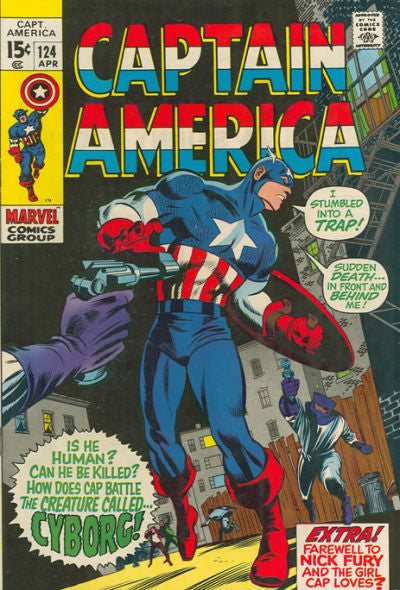 Captain America 1968 #124 - back issue - $12.00