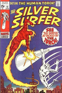 The Silver Surfer 1968 #15 - 3.5 - $19.00