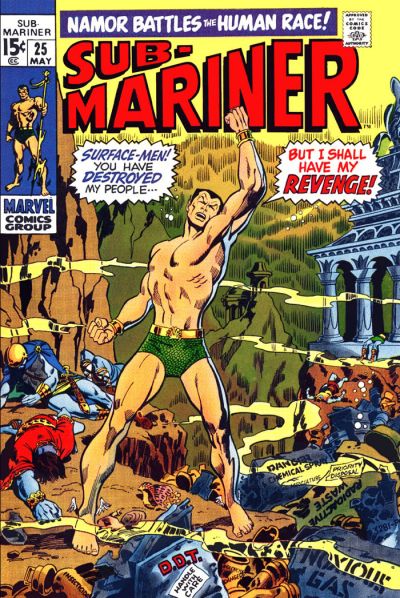 Sub-Mariner 1968 #25 - back issue - $14.00