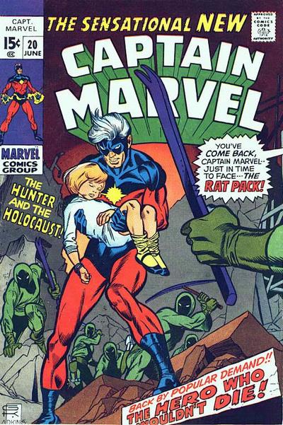 Captain Marvel 1968 #20 - back issue - $6.00