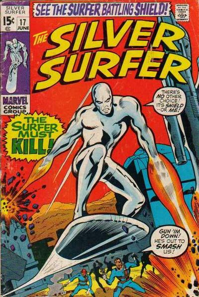The Silver Surfer 1968 #17 - 4.5 - $20.00