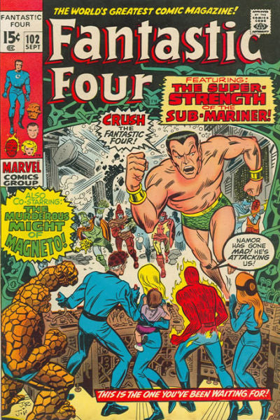 Fantastic Four 1961 #102 - back issue - $14.00