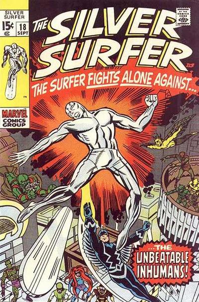 The Silver Surfer 1968 #18 - 6.5 - $32.00