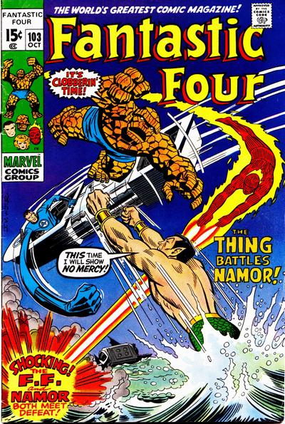 Fantastic Four 1961 #103 - back issue - $15.00