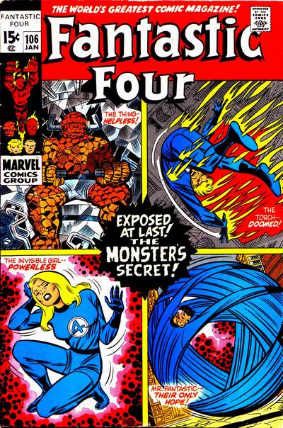 Fantastic Four 1961 #106 - back issue - $13.00