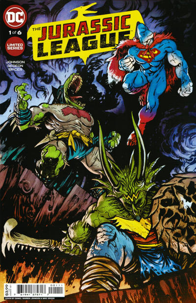 The Jurassic League 2022 #1 Daniel Warren Johnson Cover - back issue - $4.00