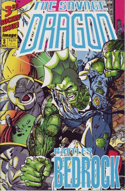 The Savage Dragon 1992 #3 - back issue - $7.00
