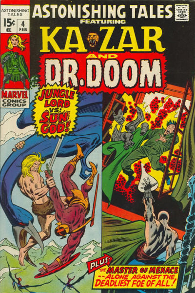 Astonishing Tales 1970 #4 - reader copy - $4.00