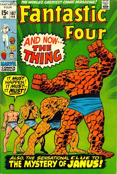 Fantastic Four 1961 #107 - back issue - $14.00