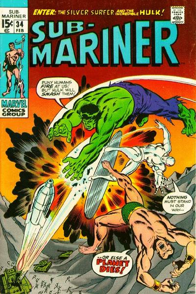 Sub-Mariner 1968 #34 - reader copy - $14.00