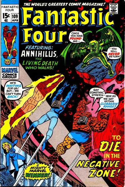 Fantastic Four 1961 #109 - back issue - $14.00