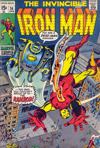 Iron Man 1968 #36 - back issue - $13.00
