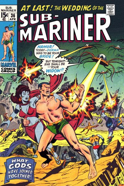 Sub-Mariner 1968 #36 - back issue - $11.00