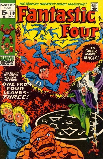 Fantastic Four 1961 #110 - back issue - $18.00