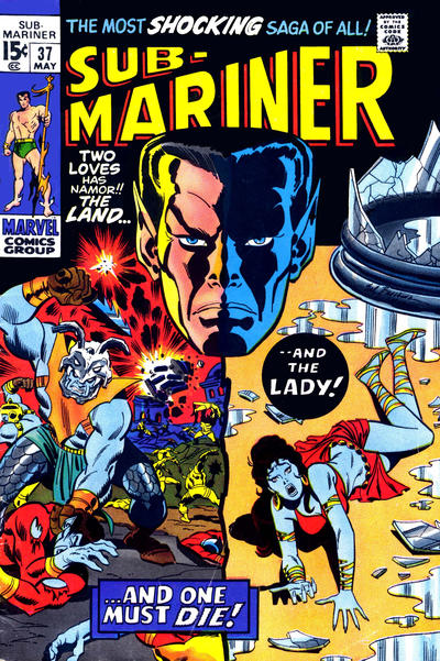Sub-Mariner 1968 #37 - back issue - $8.00