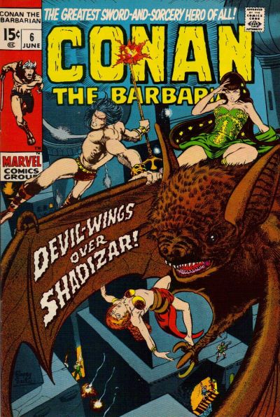 Conan the Barbarian 1970 #6 - back issue - $3.00
