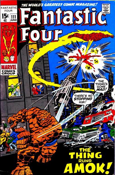 Fantastic Four 1961 #111 - back issue - $14.00